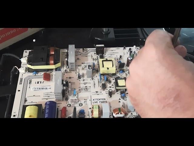 Philips 42PFL3606H/58, Работает около получаса, потом тухнет