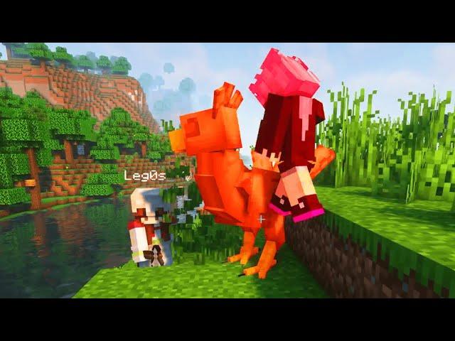 Mekabear Attacks a CourierBird and it Kills Her │ Modded Minecraft