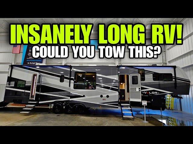 INSANELY HUGE 46ft RV! Could you safely Tow this? Alliance Valor 44V14