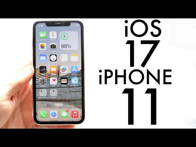 iOS 17 On iPhone 11! (Review)