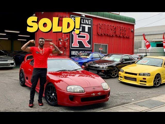 Big Vick and His Newly Purchased Toyota Supra!