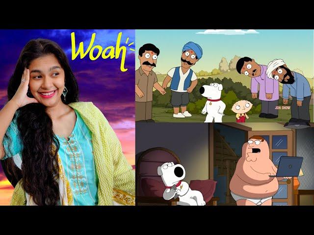 Indian React to Brian and Stewie go to India