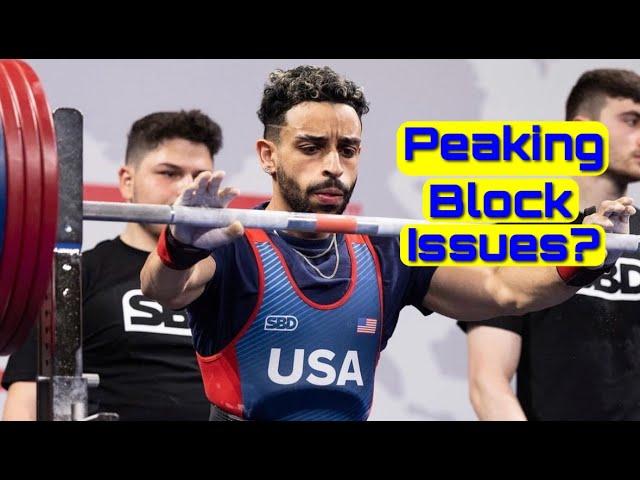 Top 3 Reasons Why Your Peaking Block Goes Wrong