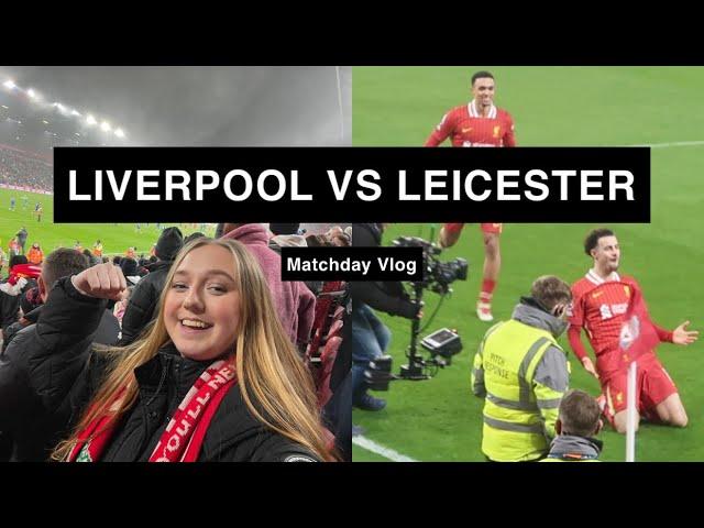 REDS GO 7 POINTS CLEAR AT TOP ON BOXING DAY! - Liverpool vs Leicester Matchday Vlog