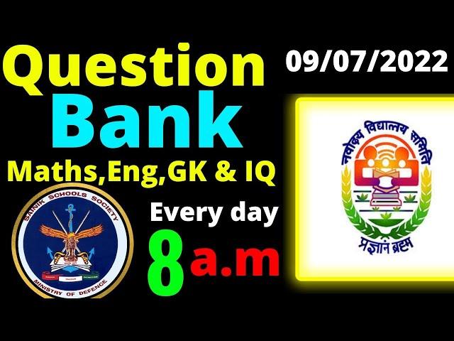 VCC Sainik and Navodaya question bank