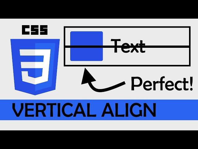 How to vertically align to the middle in CSS