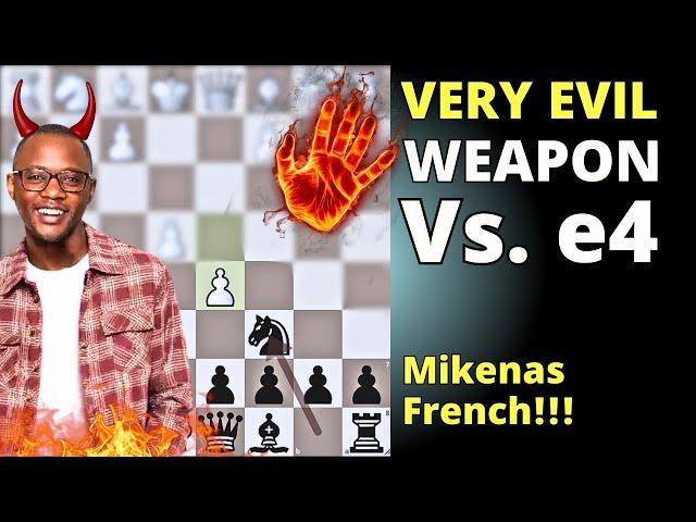  Ungodly Chess Defense That Crushes Everyone | French-Mikenas