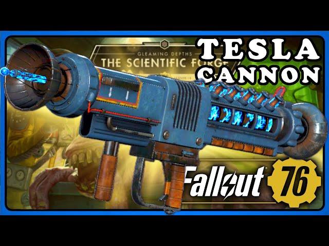 Fallout 76: Tesla Cannon. Finally Includes Tesla Mode :)
