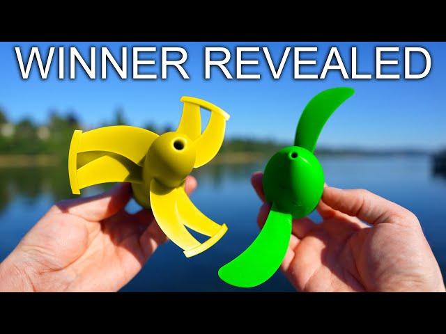 Propeller Design Competition Ep. 3 - Best Propeller Revealed