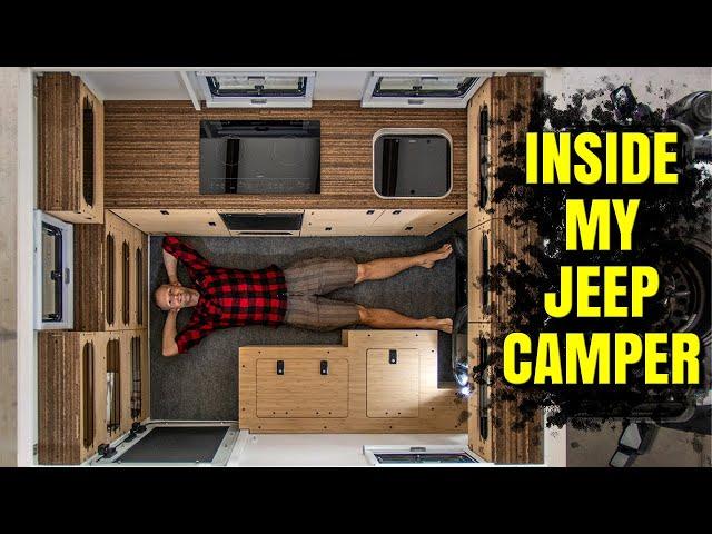 INTERIOR COMPLETE! - Dream Overland Jeep Camper Build Pt. 9