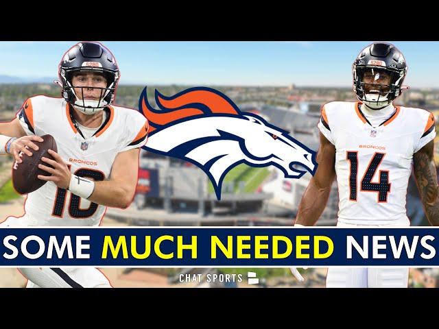 The Good News Is FLOWING IN For The Denver Broncos Right Now