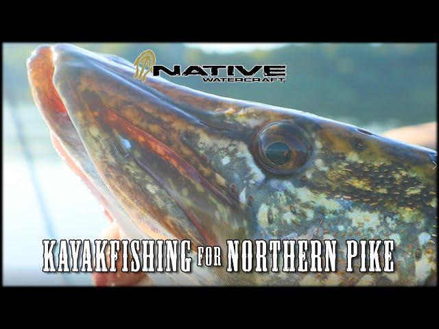 KAYAKFISHING FOR NORTHERN PIKE - Hechtangeln vom Kajak mit dem Slayer 12.5 MAX