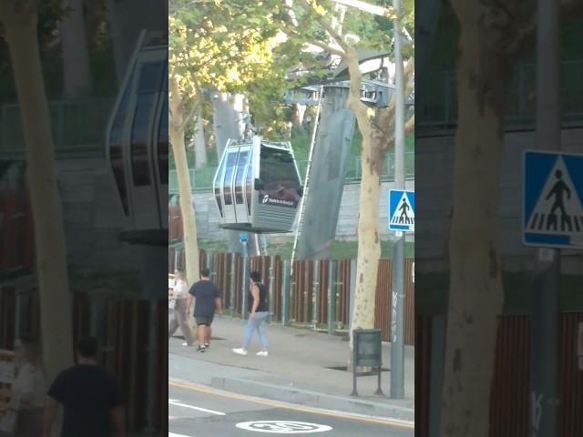 Parc montjuic funicular Barcelona #funicular #montjuic #tren #bcn