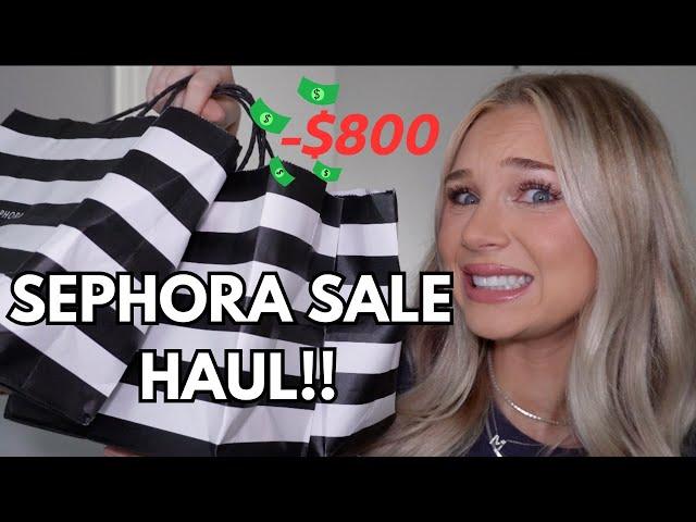 HUGE $800 SEPHORA SALE HAUL (sephora robbed me)