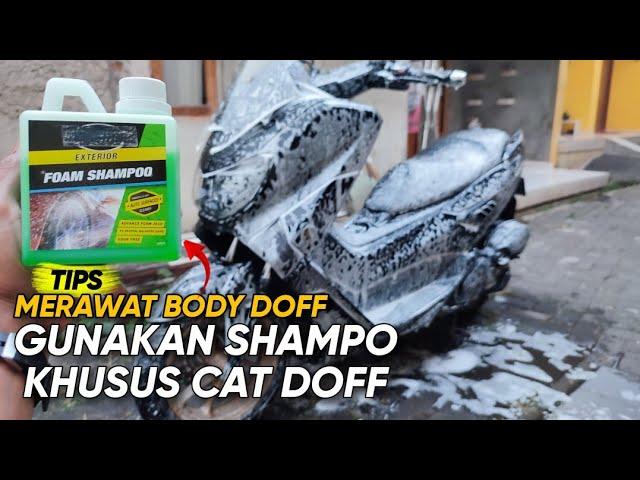 Pemilik Motor Warna Doff Wajib TauGunakan Sampo Khusus Saat Mencuci Motor Cat Doff