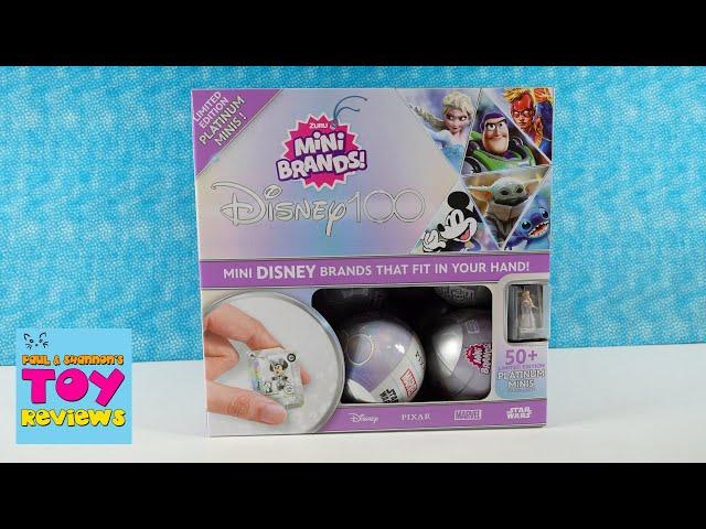 Disney 100 Mini Brands Blind Capsule Opening