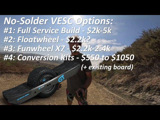 VESC Onewheels in 2024