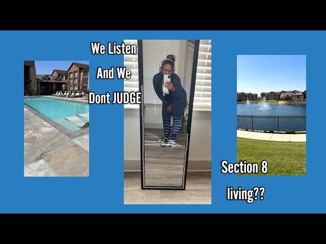 Section 8 Living?!? We listen and we don't JUDGE// Cooking with LIVIE!!