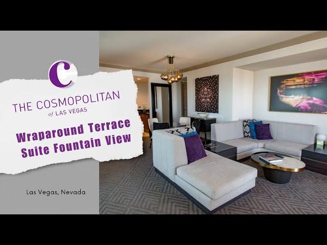 Inside The $1000/Night Wraparound Terrace Suite Fountain View At The Cosmopolitan Las Vegas