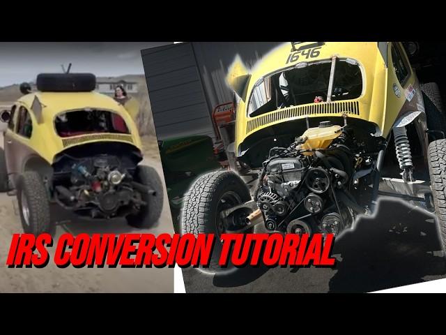 How To Convert a Swing Axle Baja Bug to IRS Rear Suspension