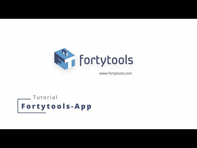 Mobile Zeiterfassung mit der fortytools App - Video Tutorial