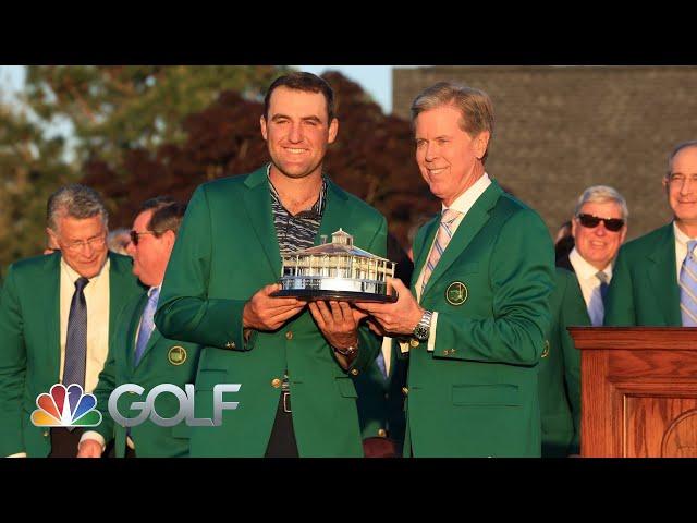 Scottie Scheffler at a loss after first Masters win | Live From the Masters | Golf Channel