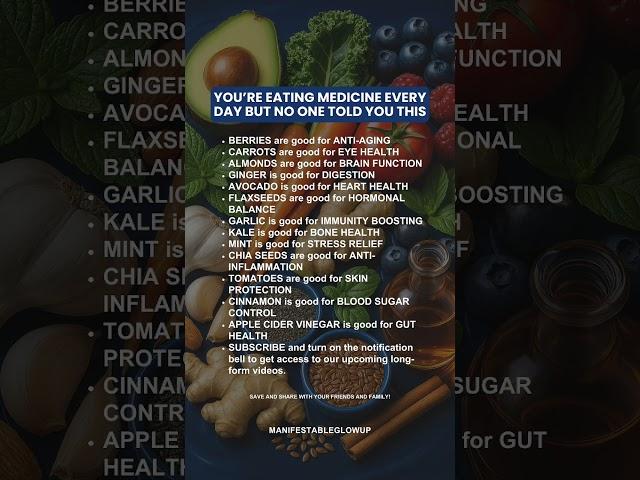 You don’t need pills to heal, just the right knowledge about your food.