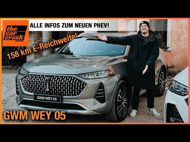 GWM WEY 05 im Test (2024) Alles zum Plug-in Hybriden mit 158 km E-Reichweite! Fahrbericht | Review