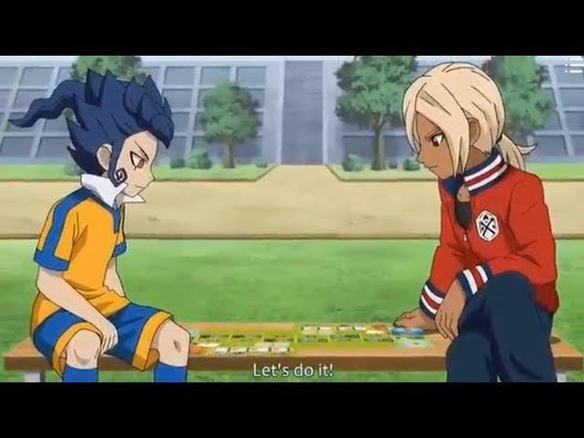 Card Game Inazuma Eleven GO Chrono Stone Tsurugi vs Gouenji