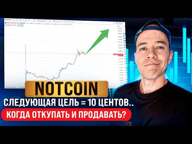 Notcoin стрельнет до 10 центов? | Что сейчас делать с токенами NOT?