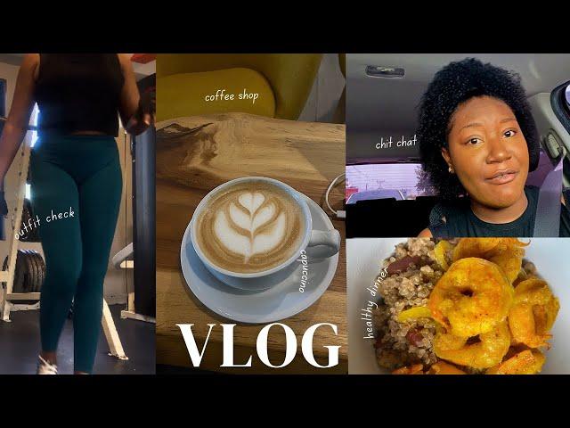 LIVING IN JAMAICA | REALISTIC GROCERY SHOPPING, NEW CAFE, GYM, MORNING WALK, LOVE ISLAND USA #Vlog