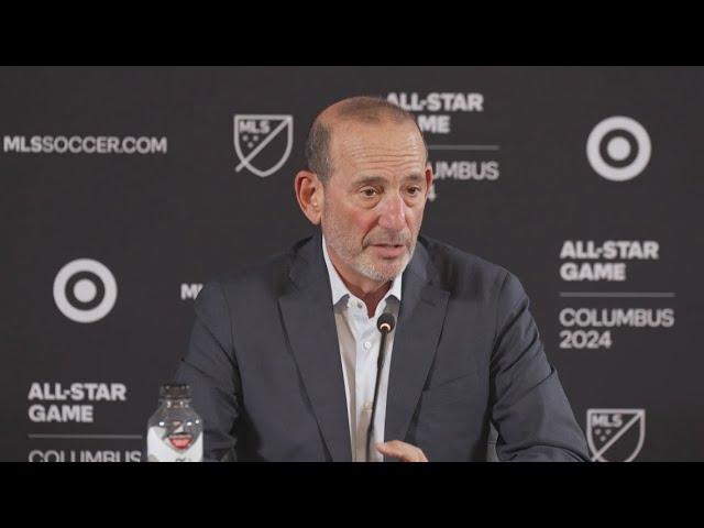 MLS Commissioner comments on Indianapolis' bid for a team