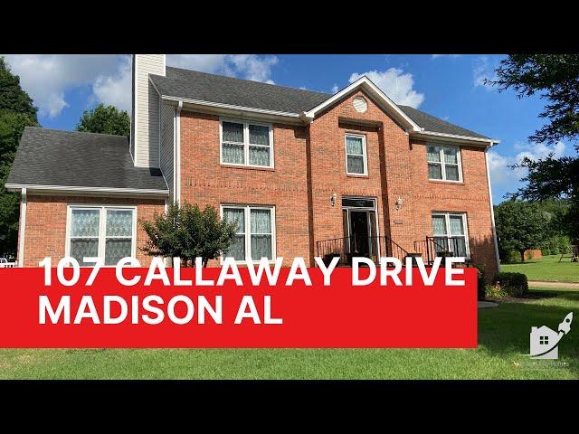 *WITHDRAWN* 107 Callaway Drive, Madison Alabama Video Walk Thru