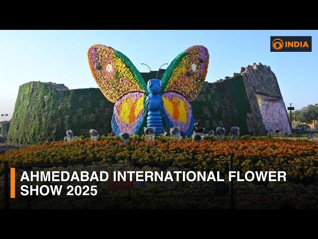 Ahmedabad International Flower Show 2025 | DD India