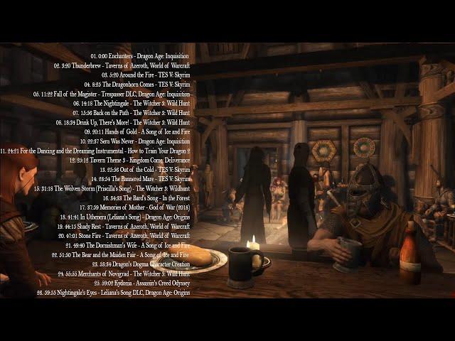 BEST FANTASY BARD/TAVERN MUSIC COMPILATION