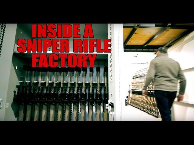 Look Inside A Sniper Rifle Factory!! (PGW Defence Technologies)