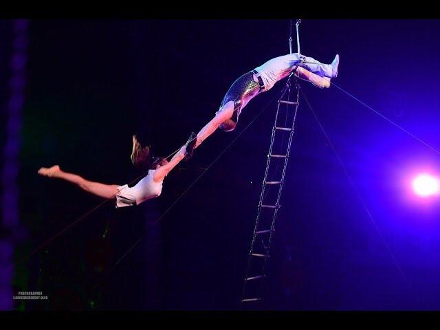 Aerial Cradle Duo Acrobatics Circus Act Variety Show Entertainment performance Part Event