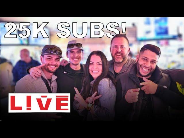  LIVE: CELEBRATING 25K SUBS! Lots of JACKPOTS! MASSIVE High-Limit Session | Jackpot Slot Spot