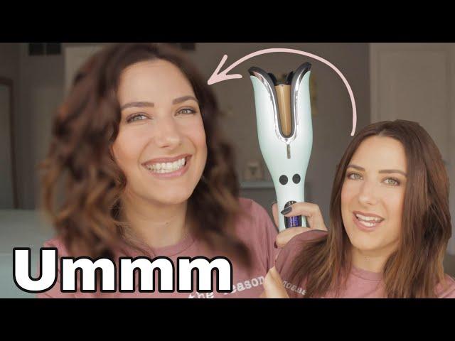 CHI SPIN N CURL - testing a $100 automatic curling machine?!