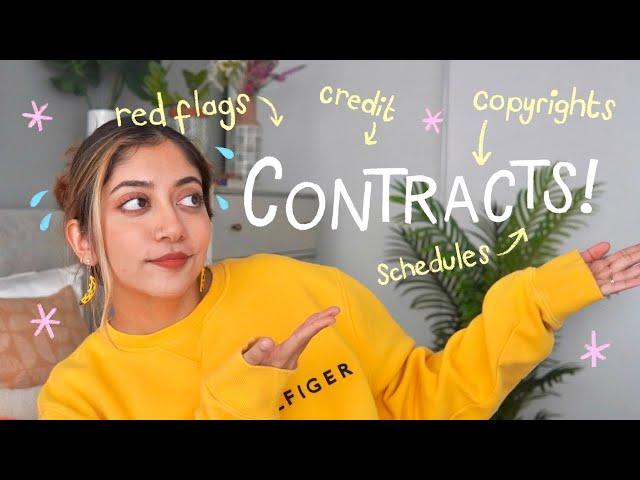 Contracts for Artists + Illustrators EXPLAINED! ️