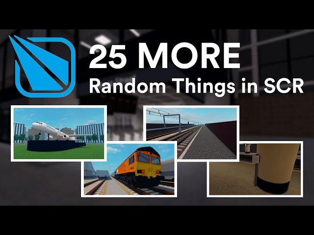 25 MORE Random Things in SCR you might not know!