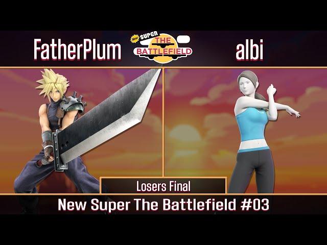 NSB # 03 | FatherPlum (Cloud) vs albi (Wii Fit) | Losers Final | SSBU Smash Ultimate