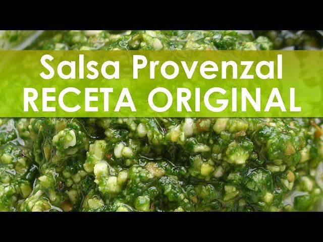 Salsa Provenzal Receta Original 6 Pasos Simples y Fáciles