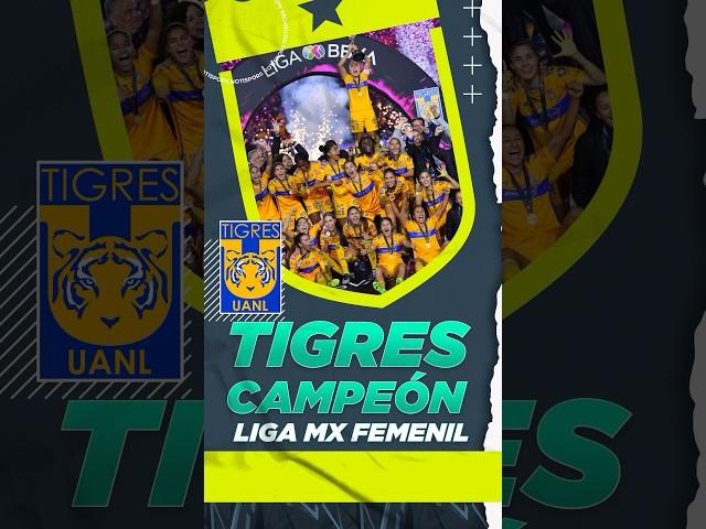 Tigres se corona en la Liga MX Femenil… ¡y nacen las campeonísimas!