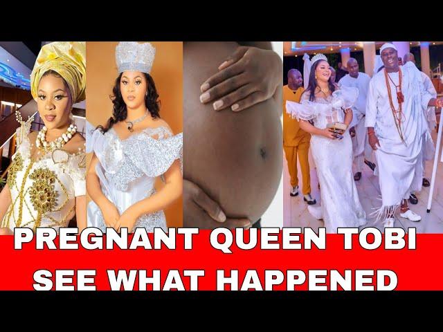 QUEEN TOBILOBA PREGNANCY SEE REACTION OF IVF SHE ALLEGEDLY DID AND OONI OF IFE