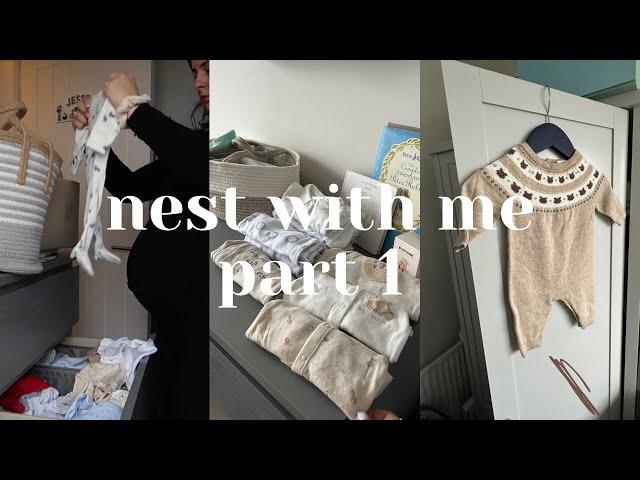 NEST WITH ME | PART 1🫧 getting prepared for baby🫶