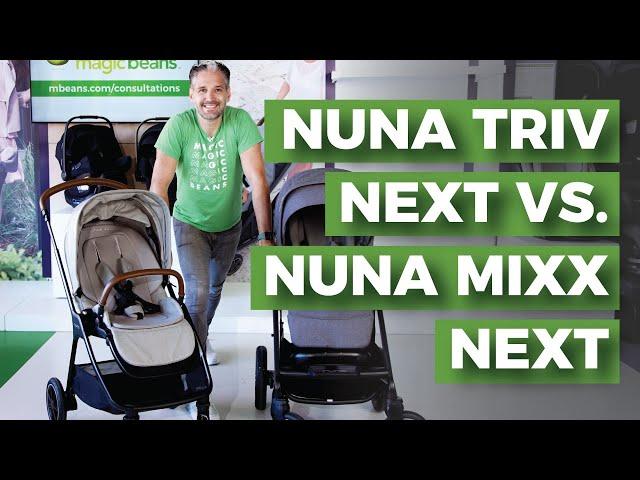 Nuna Triv Next VS. Nuna Mixx Next | Full Size Strollers | Best Strollers 2022 | Magic Beans Reviews