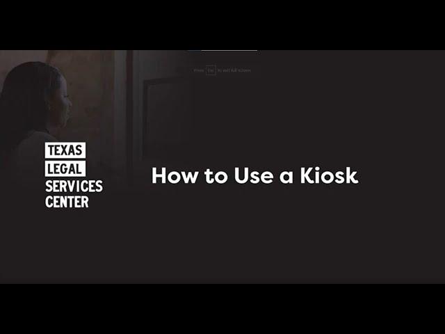 How to Use a Virtual Court Kiosk