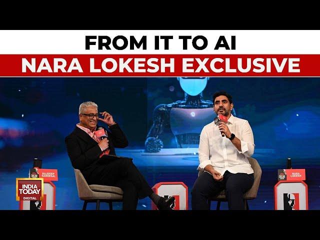 From IT To AI | Nara Lokesh, Andhra Pradesh's Minister | India Today Conclave 2025