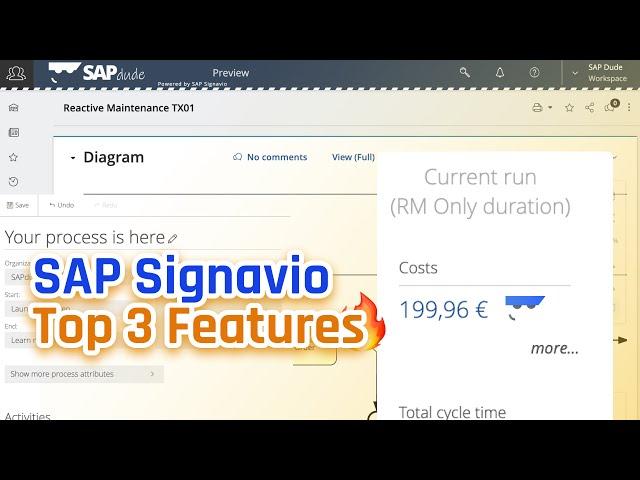 Top 3 Features of SAP Signavio, which you have to know!